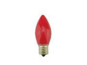 Pack of 4 Opaque Red C9 Christmas Replacement Bulbs