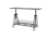 49 Mesa De Trabajo Adjustable Metal Work Table With Storage Basket