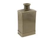Pack of 8 Taupe Gray Traditional Style Rectangle Decorative Flower Vase 10