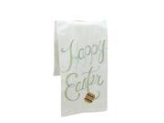27 Decorative Embroidered Style Spring Happy Easter Flour Sack Kitchen Hand Towel