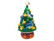 Christopher Radko Glass On the Fourth Day of Christmas Holiday Ornament 1017391