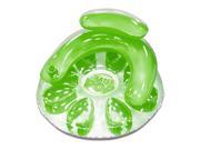 48.5 Green Water Pop Circular Inflatable Swimming Pool Lounger