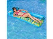 75 Gecko Hawaii Inflatable Swimming Pool Mattress Raft