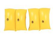 Set of 2 Yellow Inflatable Swimming Pool Arm Floats for Kids 3 6 Years