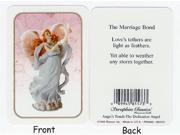 Club Pack Of 25 Seraphim Classics The Marriage Bond Prayer Cards 81573