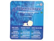 One Size Fits All White Molded Ear Plugs Swimming Pool and Water Accessory