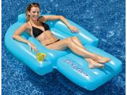 58.5 Water Sports Belaire Inflatable Swimming Pool Lounger Float
