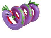 96 Water Sports Inflatable Two Headed Curly Serpent Swimming Pool Float Toy
