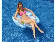 36.5 Water Sports Capri Inflatable Swimming Pool Lounger Seat Float