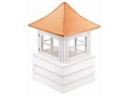 112 Handcrafted Guilford Copper and Vinyl Roof Cupola