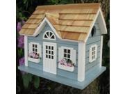 9 Fully Functional Blue New England Beach Cottage Outdoor Garden Birdhouse