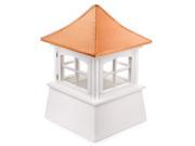110 Handcrafted Windsor Copper and Vinyl Roof Cupola