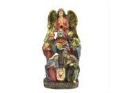 18 Traditional Holy Family Wisemen and Angel Religious Nativity Statue