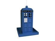 8.75 Fully Functional Dr. Who TARDIS Blue British Police Call Box Telephone Booth Birdfeeder