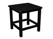 18 Recycled Earth Friendly Seashore Outdoor Patio Side Table Black