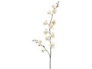 Pack of 12 Artificial Cream Yellow Mini Phalaenopsis Orchid Silk Flower Sprays 30