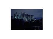 LED Lighted Conwy Castle in Wales Scene Canvas Wall Art 15.75 x 23.5