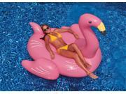 78 Water Sports Inflatable Giant Pink Flamingo Swimming Pool Ride On Float Toy