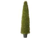 72 Tall Artificial Green Upright Juniper Shrub with Round Pot