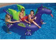 89 Water Sports Inflatable Sea Dragon Swimming Pool Ride On Float Toy