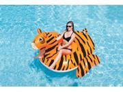 7.5 Water Sports Inflatable Giant Tiger Swimming Pool Ride On Lounger