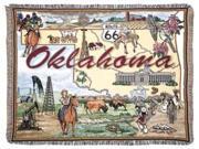 State of Oklahoma Tapestry Throw Blanket 50 State of Oklahoma Tapestry Throw Blanket 50