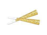 Club Pack of 100 Gold Prismatic New Year's Eve Trumpet Horn Party Favors 9 Club Pack of 100 Gold Prismatic New Year's Eve Trumpet Horn Party Favors 9