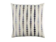 22� Pewter Blue, Coffee Brown and Midnight Blue Decorative Throw Pillow – Down 22� Pewter Blue, Coffee Brown and Midnight Blue Decorative Throw Pillow – Down