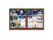 Pack of 6 Winter's Snowy Christmas Insta-View Wall Decoration 38 Pack of 6 Winter's Snowy Christmas Insta-View Wall Decoration 38