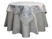 UPC 257554006716 product image for Pack of 2 Beige and Silver Fall Leaf Table Toppers 54