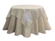 UPC 257554023867 product image for Pack of 2 Elegant Metallic Gold Table Toppers with White & Gold Festive Christma | upcitemdb.com