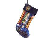 Pack of 4 Vibrantly Colored Harry Potter Printed Decorative Christmas Stockings 19?