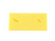 5 PCS Car Care Wear-resistant Brown Soft Sponge Car Wash Cleaning Pad (Yellow) 5 PCS Car Care Wear-resistant Brown Soft Sponge Car Wash Cleaning Pad (Yellow)