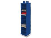 Navy 8 Shelf Hanging Organizer