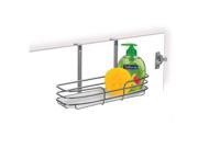 Lynk® Over Cabinet Door Organizer Single Shelf w Molded Tray Chrome