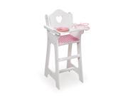 Doll High Chair with Plate Bib and Spoonby Badger Basket