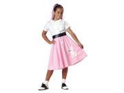 50 s Poodle Skirt Girls Dress Costume