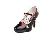 Sexy Queen of Hearts Adult Mary Jane Shoes Size 8