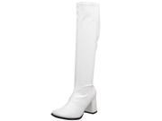 Go Go Girl Adult Boots 6 White Patent Sexy