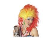 Red and Yellow True Colors Wig