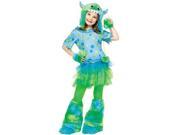 Monster Miss Toddler Costume Size 2T
