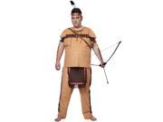 Native American Brave Plus Size Costume