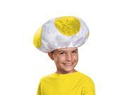 Super Mario Bros Yellow Mushroom Child Costume Hat