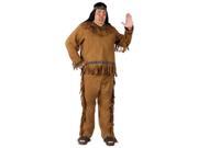 Men s Plus Native American Male Costume