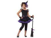 Stardust Witch Child Costume Purple
