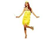 Fifth Avenue Flapper Adult Costume Yellow
