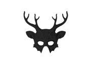 Wicked Deer Head Mask Black