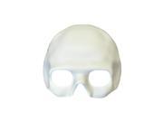 Militia Skull Half Mask White