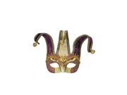 Playful Jester Mask Purple