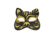 Tiger Colombina Mask Black Gold